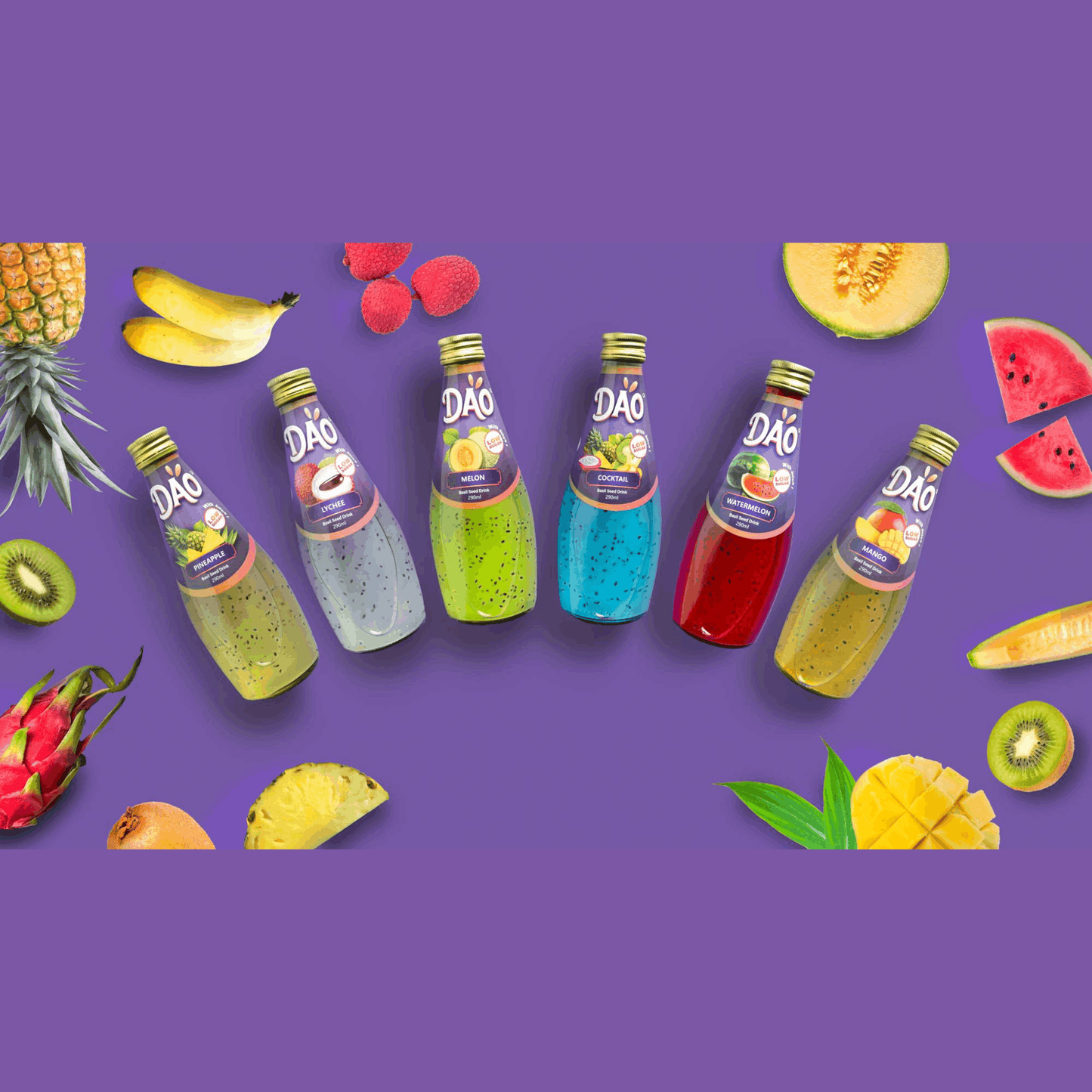 Dao Cocktail de fruits - 290 ml